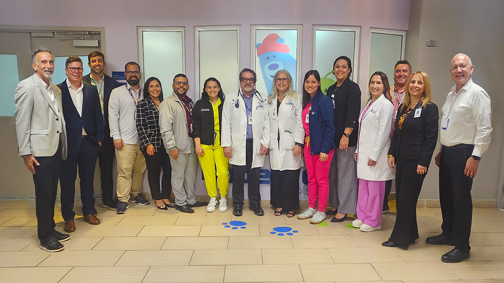 Puerto Rico Childrens Hospital staff celebrate MEDITECH live