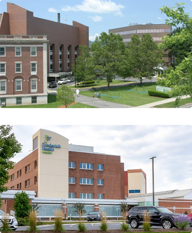 Berkshire Health Systmes and Frederick Health
