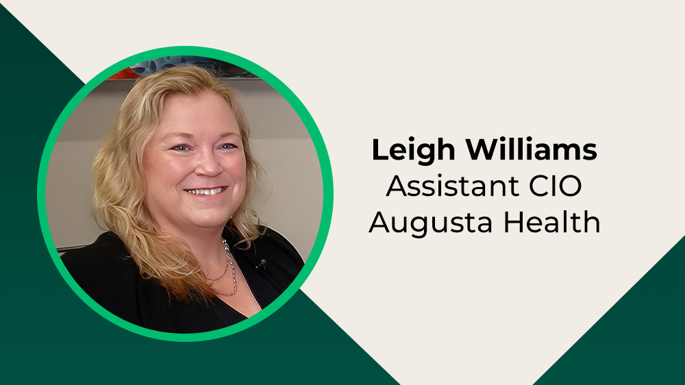 Augusta Health Assistant CIO Leigh Williams