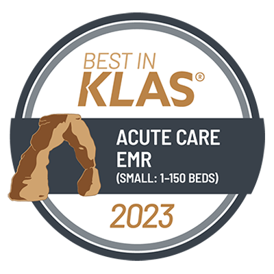 Best in KLAS 2023 - Acute Care EMR (community)