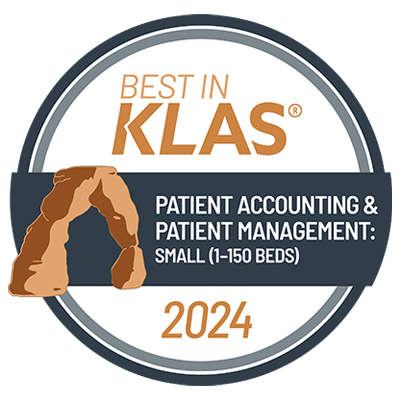 2024 KLAS Award Patient Accounting & Patient Management (Small 1-150 beds)