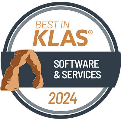 KLAS 2024 Software and Services award