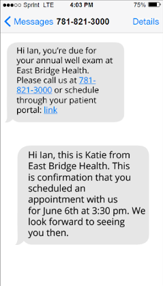 Expanse Patient Connect automated communications (full size)