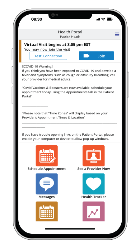 Mobile Patient Check-In - Virtual Healthcare