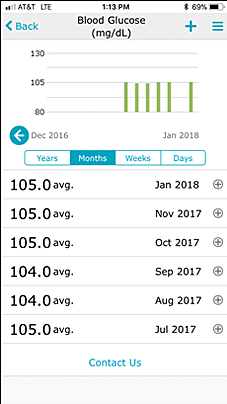 MEDITECH mobile patient portal Screenshot