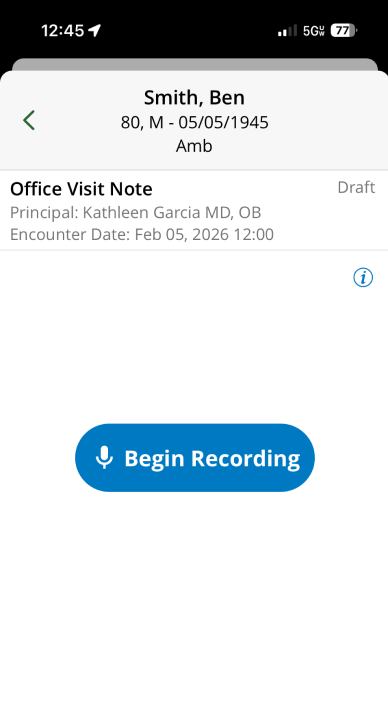 MEDITECH Ambient Expanse Now screen shot
