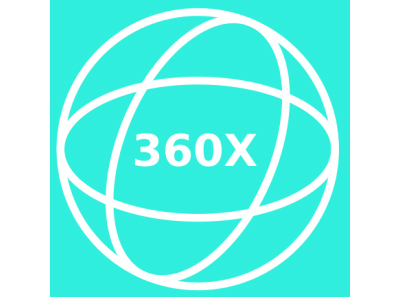 360X logo