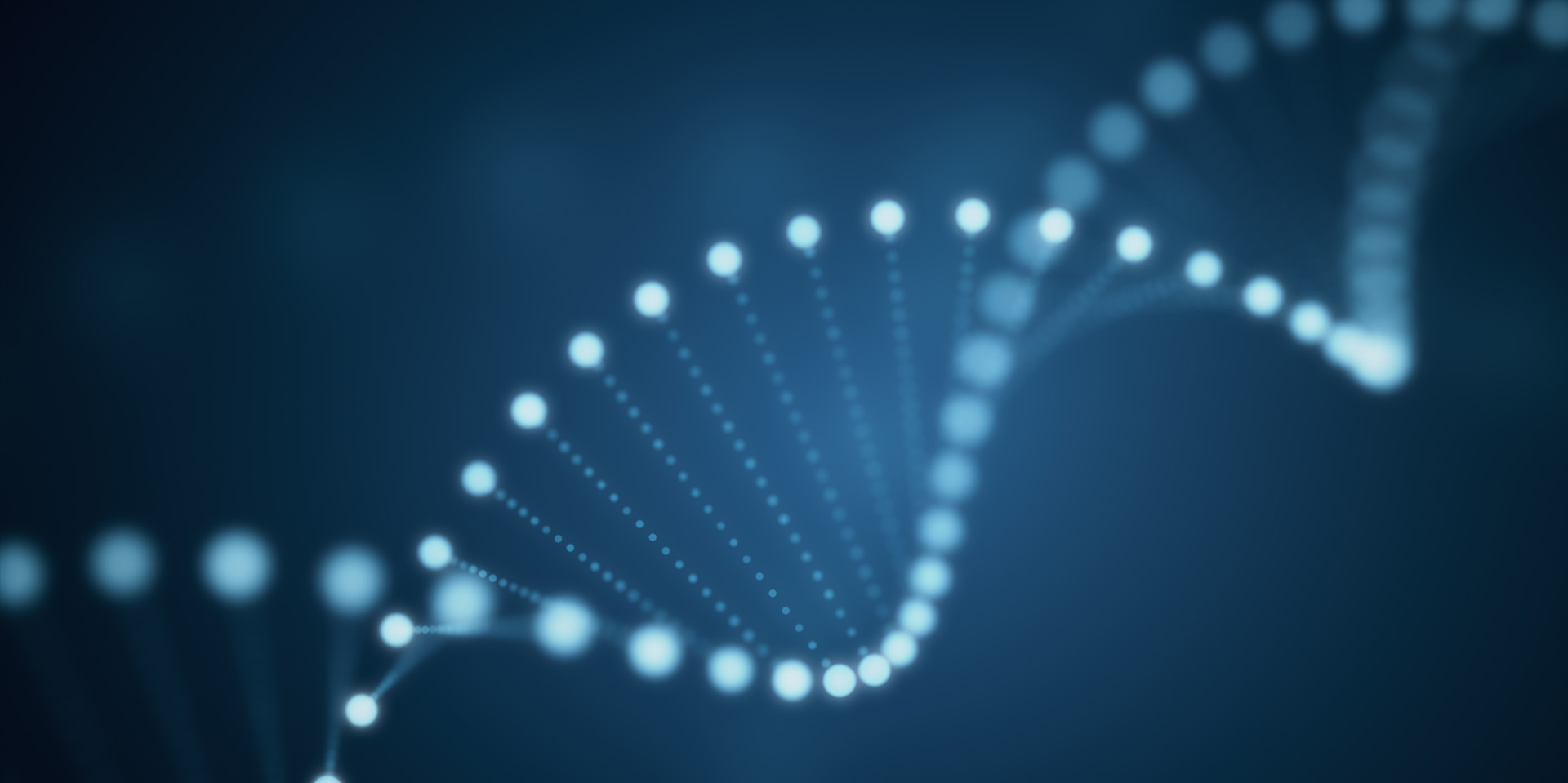 Expanse genomics showing glowing molecule