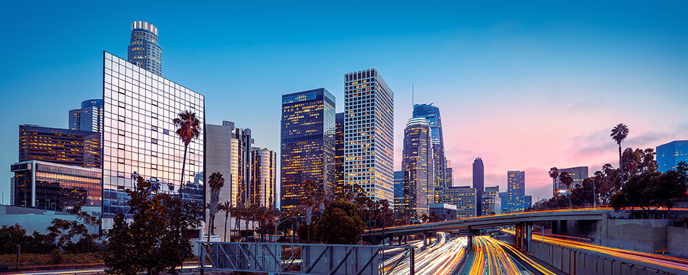 Los Angeles skyline - ViVE 2024 event location