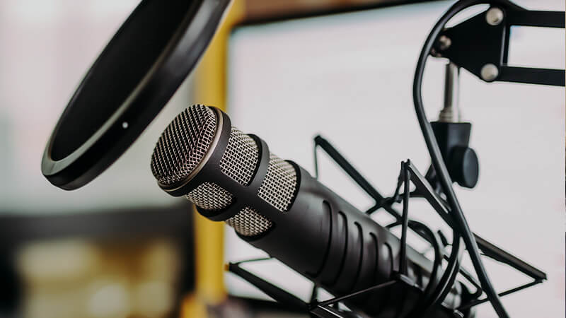 Podcast microphone