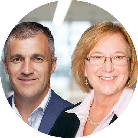 Cathy Turner and Eric Gasser